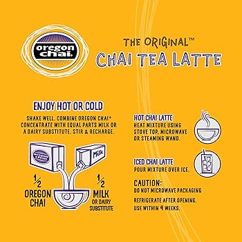 Amazon.com : Oregon Chai Original Chai Concentrate 32 Fl Oz